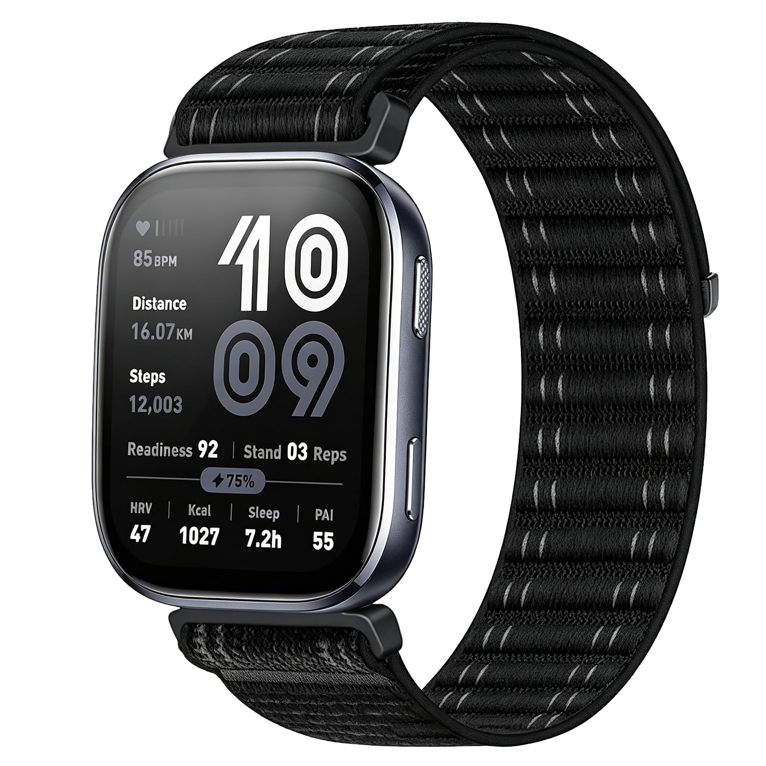 22mm Nylon pasek Dotyczy Amazfit GTR 47mm/GTR 2/GTR 2e/GTR 3/GTR 3 Pro/GTR 4/GTR 4 Pro/Stratos 3/2 Sport pasek,kompatybilny Coros Pace 4/3/APEX 2 PRO/APEX PRO/APEX 46mm