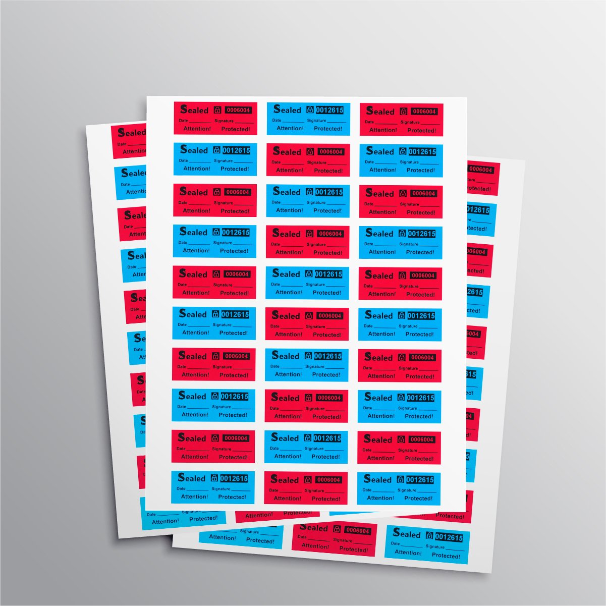 Buy 100 Customs Stickers Tamper Evident Stickers Tamper Proof