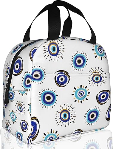 Miniatura 17 de Lonchera térmica con diseño de tortugas marinas en acuarela, lonchera reutilizable para mujeres y hombres, bolsa térmica térmica para niños,