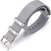 HYOPBSCN WCC00816 Material Nylon Watch Band 20mm 22mm Durable Fabric Strap With Stainless Steel Buckle Sport WatchBand For Men Women