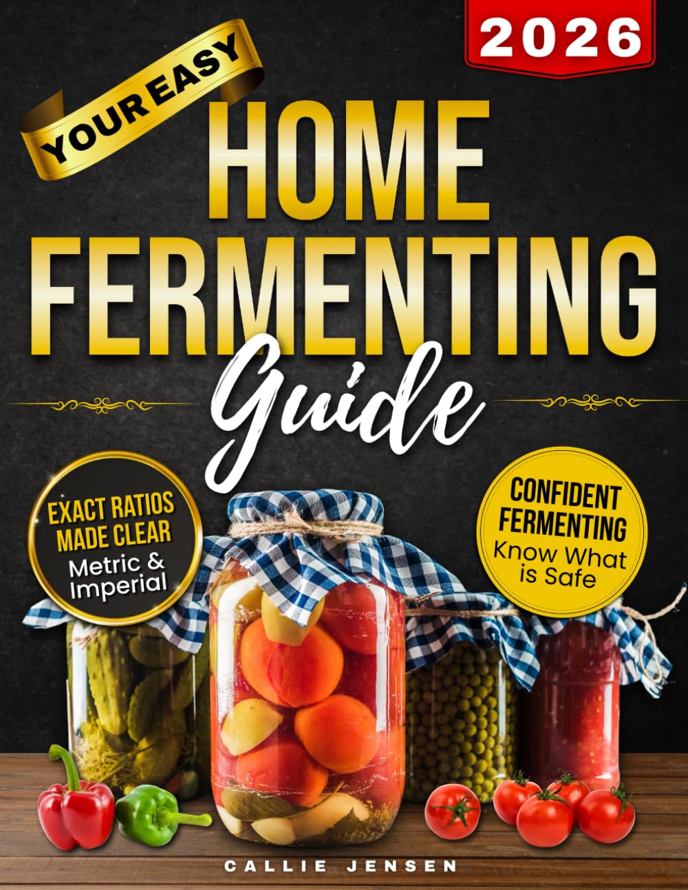Your Easy Home Fermenting Guide: Tradition and science of fermentation made easy, turn fear into confidence with clear tables, proportions and checklists, from can’t-fail recipes to expert creations
