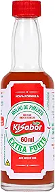 KiSabor, Molho de Pimenta Extra forte, 60 Gramas