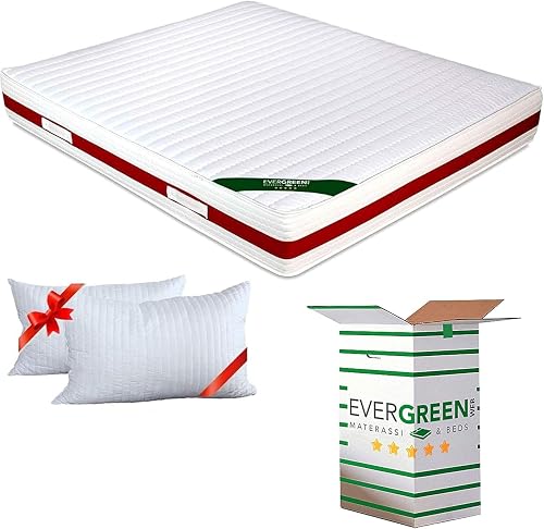 EVERGREENWEB Sleepy Memory 160x200 Memory + Waterfoam 22 cm