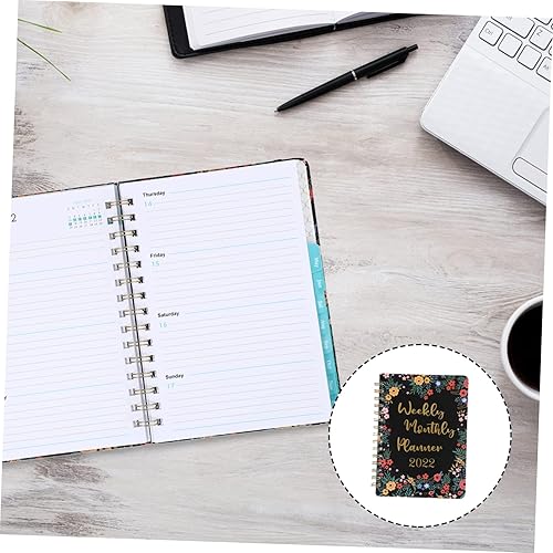 Miniatura 5 de MAGICLULU 3 Pcs 2022 2022 Agenda Students Notepad 2022 Planner 2022 Day Planner 2022-2023 Planner 2022 Daily Appointment Book Monthly Management