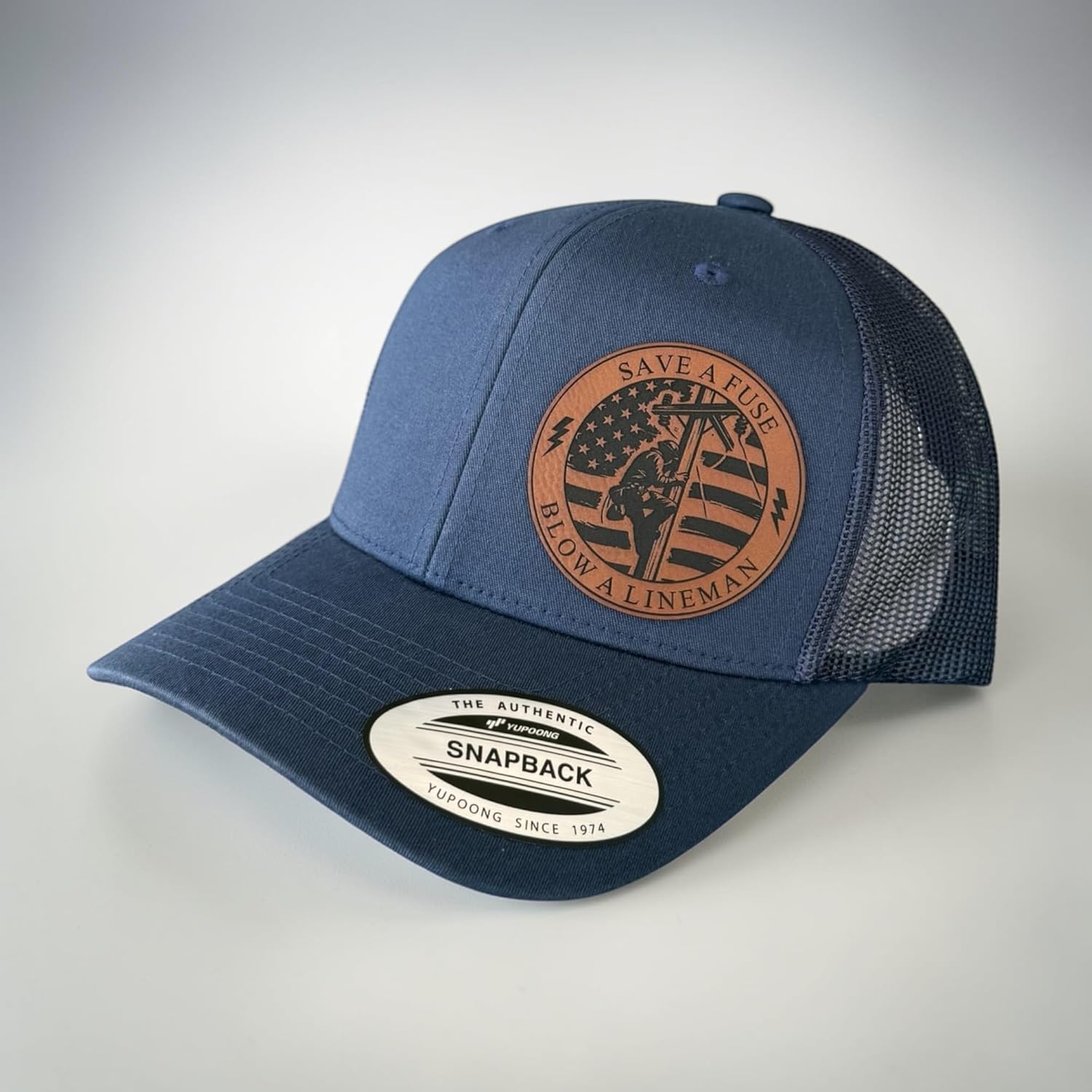 BUBBLEHEAD INK Lineman Gifts for Men, Lineman Hats for Men, Lineman Apparel, Power Lineman Gifts for Dad, Birthday