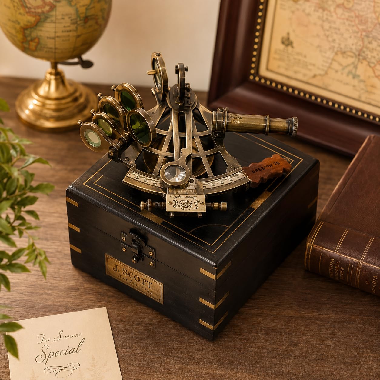 Amazon.co.jp: Nautical Sextant J.Scott London ヴィンテージ 真鍮