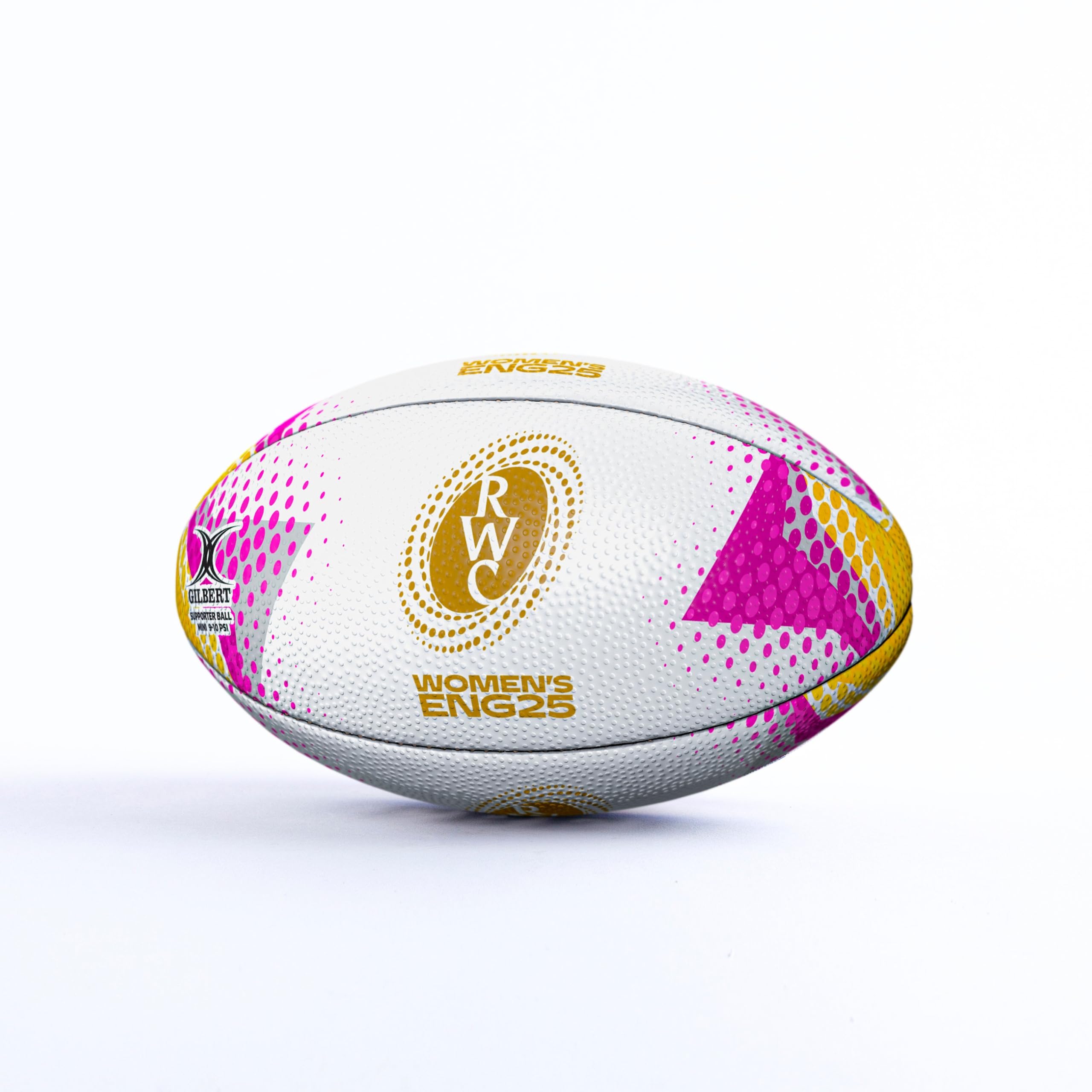 Gilbert Ballon Rugby RWC 2025 Réplique Officielle, Taille Mini, Coupe du Monde Rugby 2025 Réplique