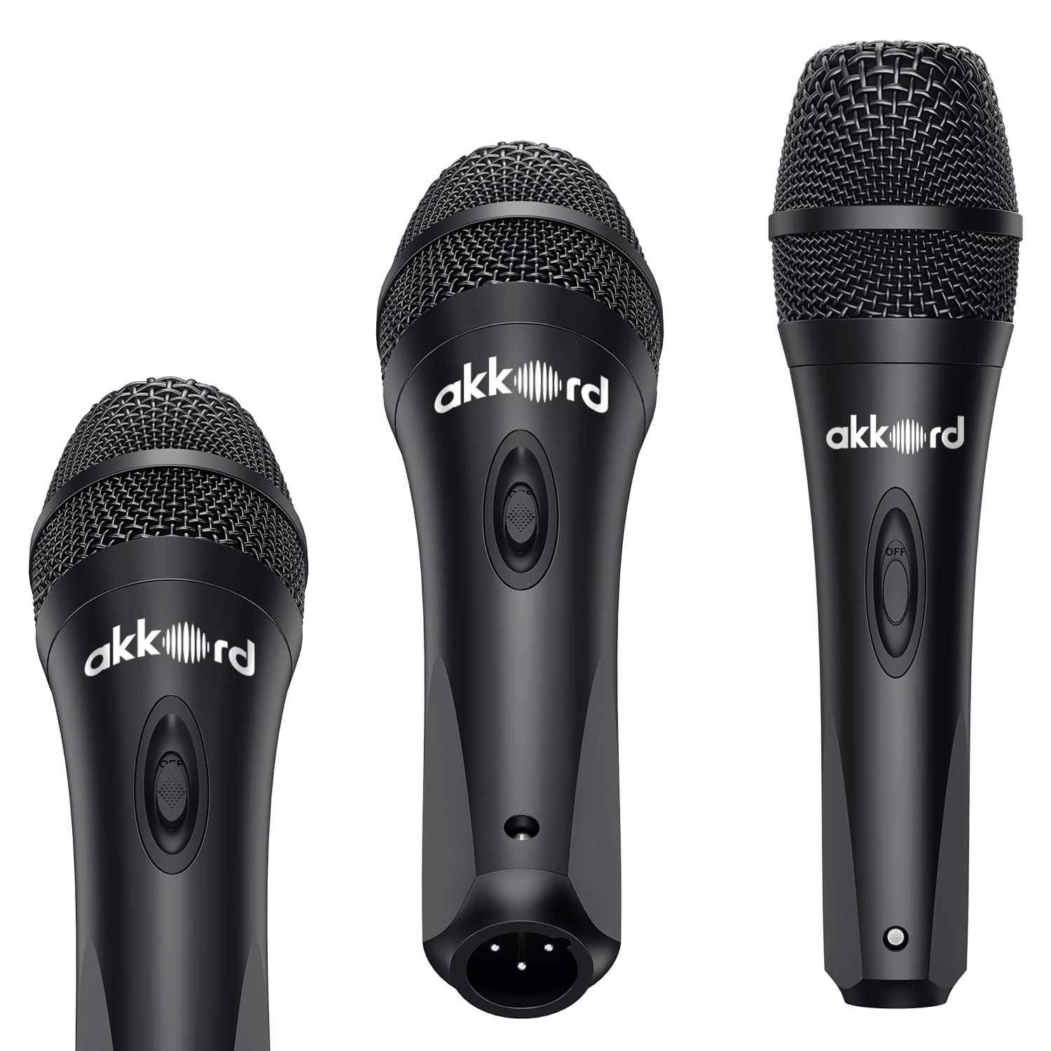 AKKORD Wired Handheld Microphone for Singing, Dynamic Vocal Mic with On/Off Switch, 1/4" Jack Cable Included – Ideal for Karaoke, PA Systems, Speakers, Stage & Public Speaking - Image 8 thumbnail