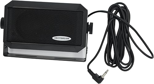 Rectangular 3.5mm Plug 5W Altavoz externoCB Radio altavoz para jamón, CB y escáneres trd550, Modelo trd550, Electronics & accesorios tienda