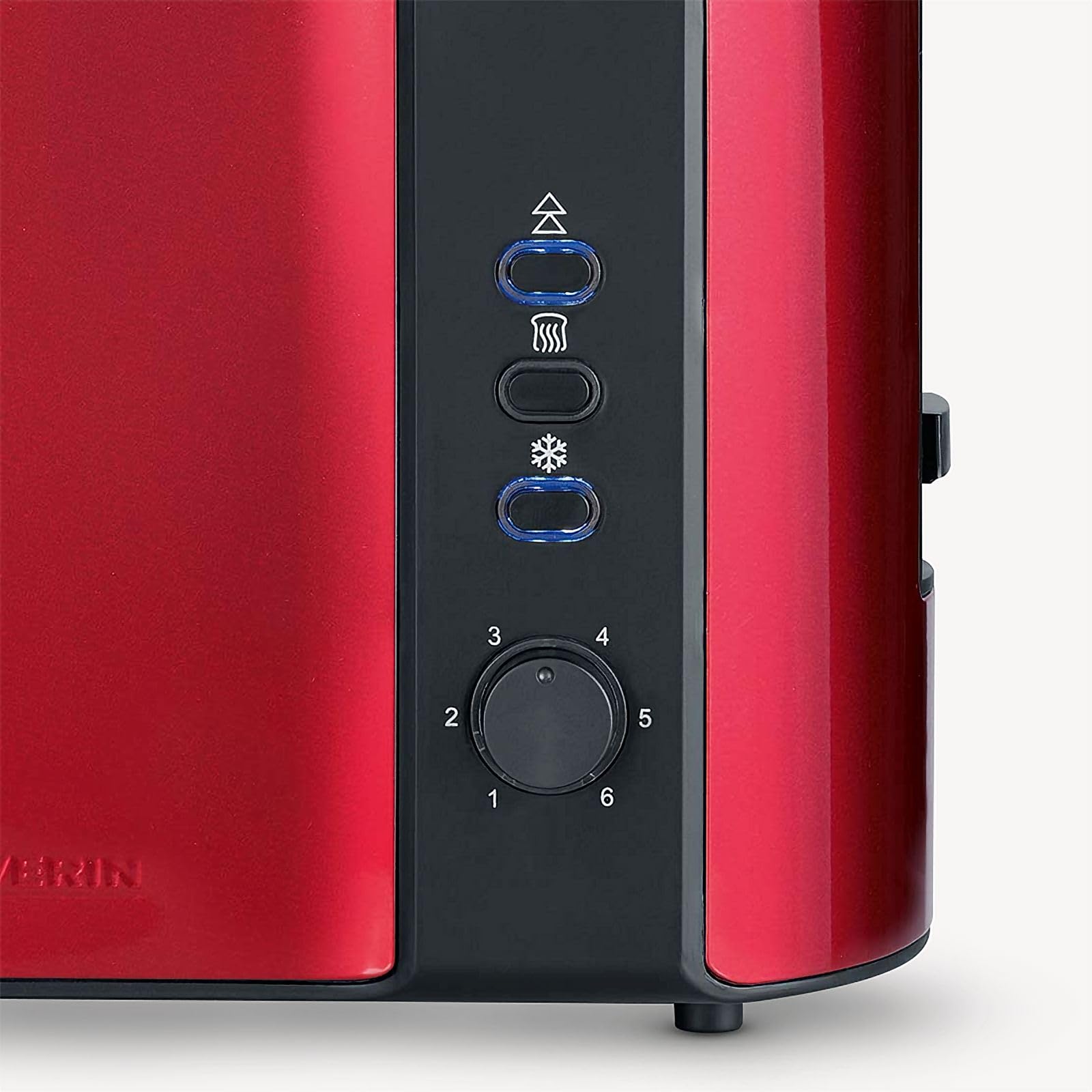 SEVERIN Tostapane Automatico Con Griglia Scaldapanini Integrata, Anche Per Fette Spesse, Per Tostare, Scongelare E Riscaldare, 800 W, Rosso Metallizzato / Nero, AT 2217