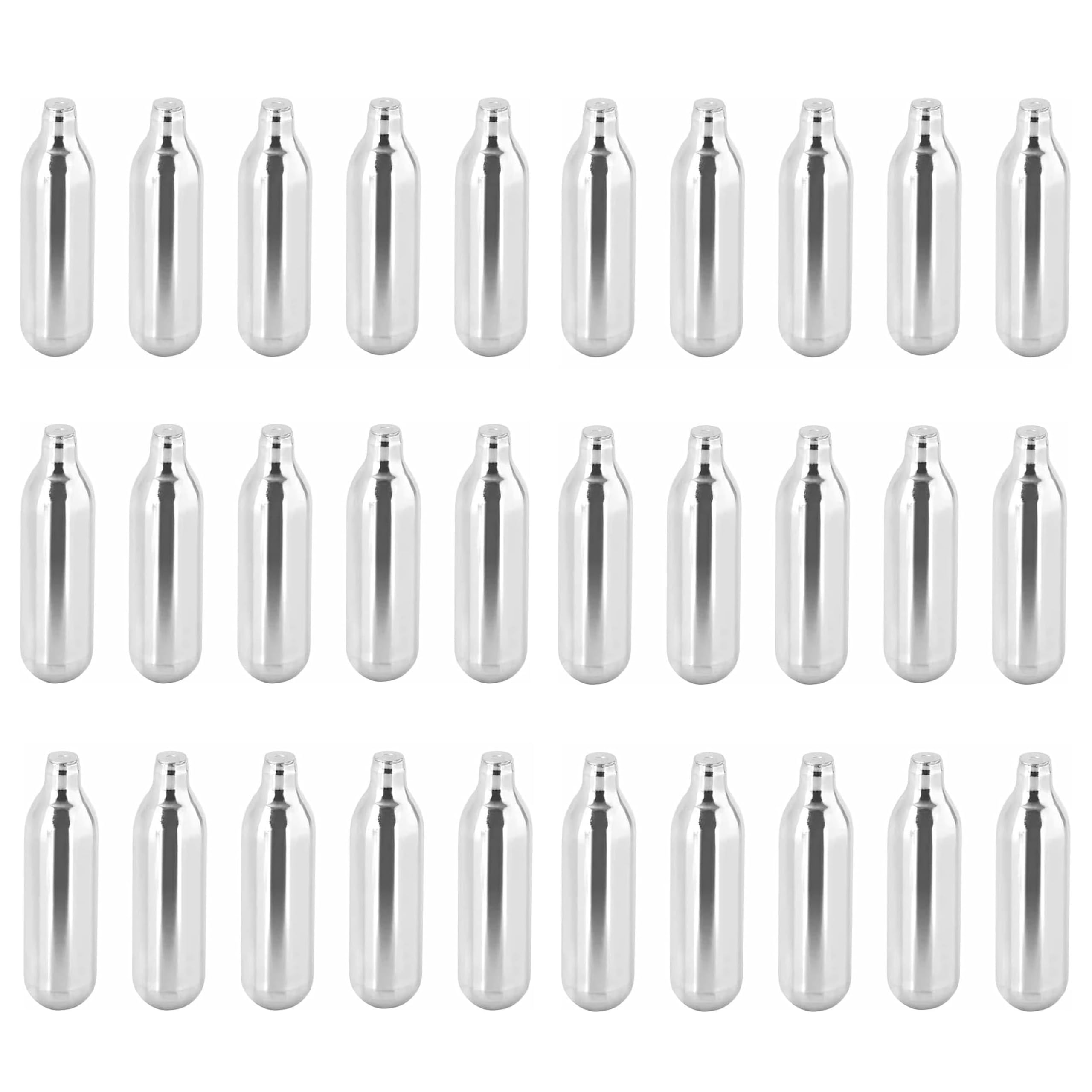 Pack 30 Unthreaded Non Threaded 8g Soda Sparklets Siphons Homebrew Beer Pump Dispenser CO2 Cartridges