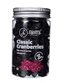 Flyberry Gourmet Dried Cranberries, 100g | Whole | Sugar Free | Infused with Organic Apple Juice
