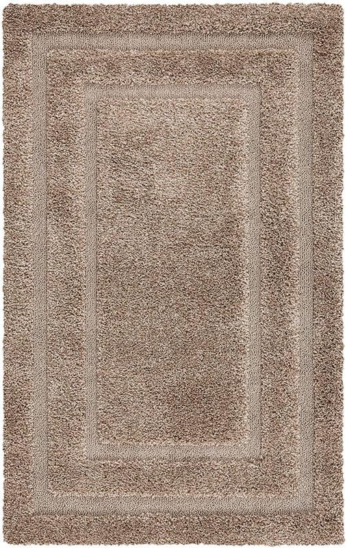 Image of Ultra-Soft Shaggy Carpet (4 X 6 FEET, Beige Ferm) Fluffy, Cozy & Durable Area Rug for Living Room, Bedroom & More ? Premium Modern Design