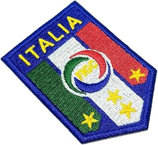 Escudo Brasão Itália Patch Bordado Para Camisa Jaqueta Boné