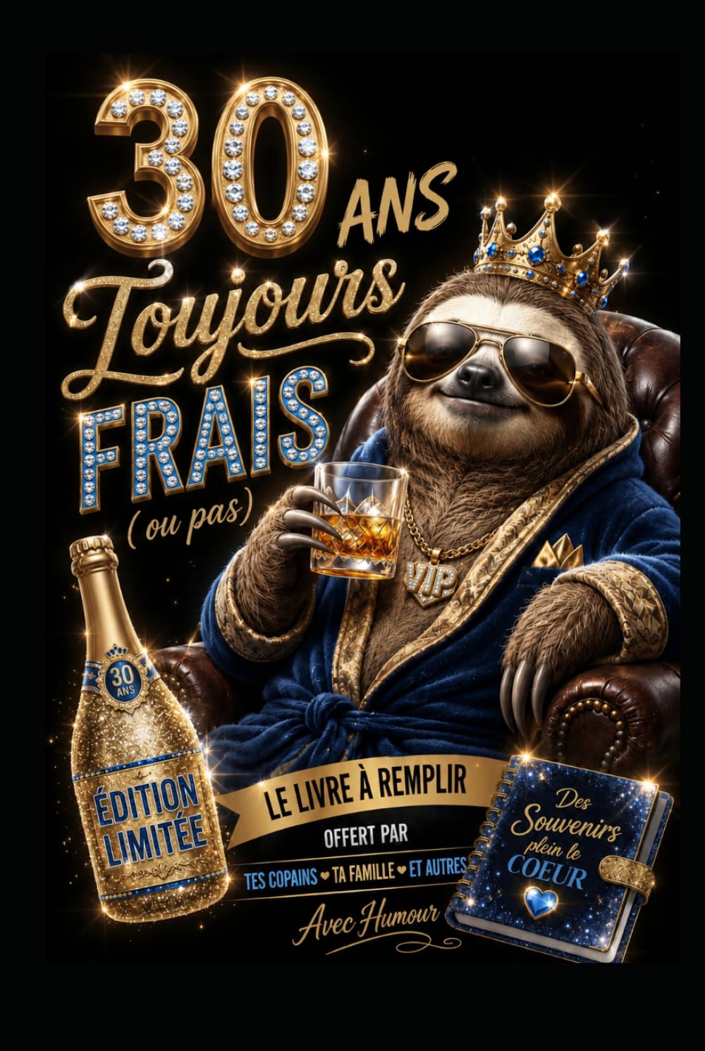 30 Ans Toujours Frais (ou pas): Livre d'or 30 ans homme humour | Idée cadeau anniversaire original et rigolo | Carnet souvenir interactif avec défis photos à remplir par les invités, amis et famille