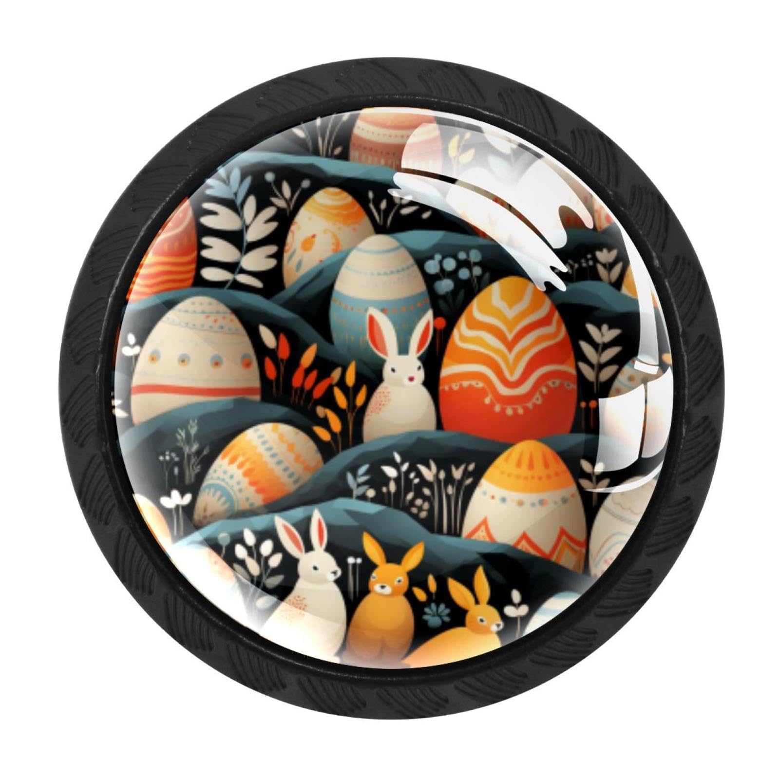 Chenzzzz Multicolored 05 4 Pack Easter Kitchen Cabinet Knobs Drawer Knobs Door Dresser Handles For Personalized Gifts Great For Any Occasion