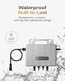 ECOFLOW Stream 800W Micro inverter, Smart Solar Inverter WiFi for Balcony Solar System, IP67 Waterproof, App Control, MPPT - 3