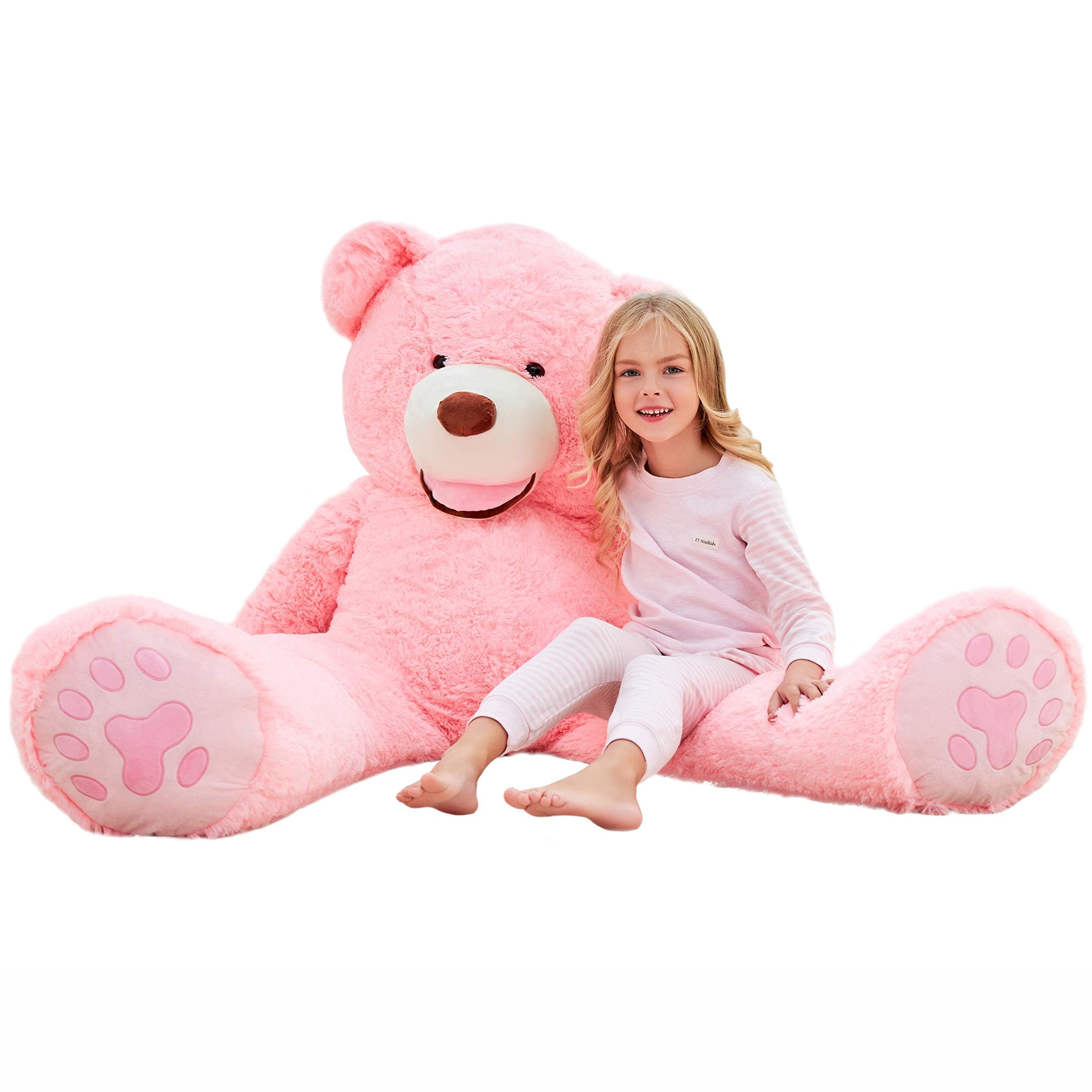 Amazon.com: IKASA Giant Teddy Bear Plush Toy Stuffed Animals (Pink