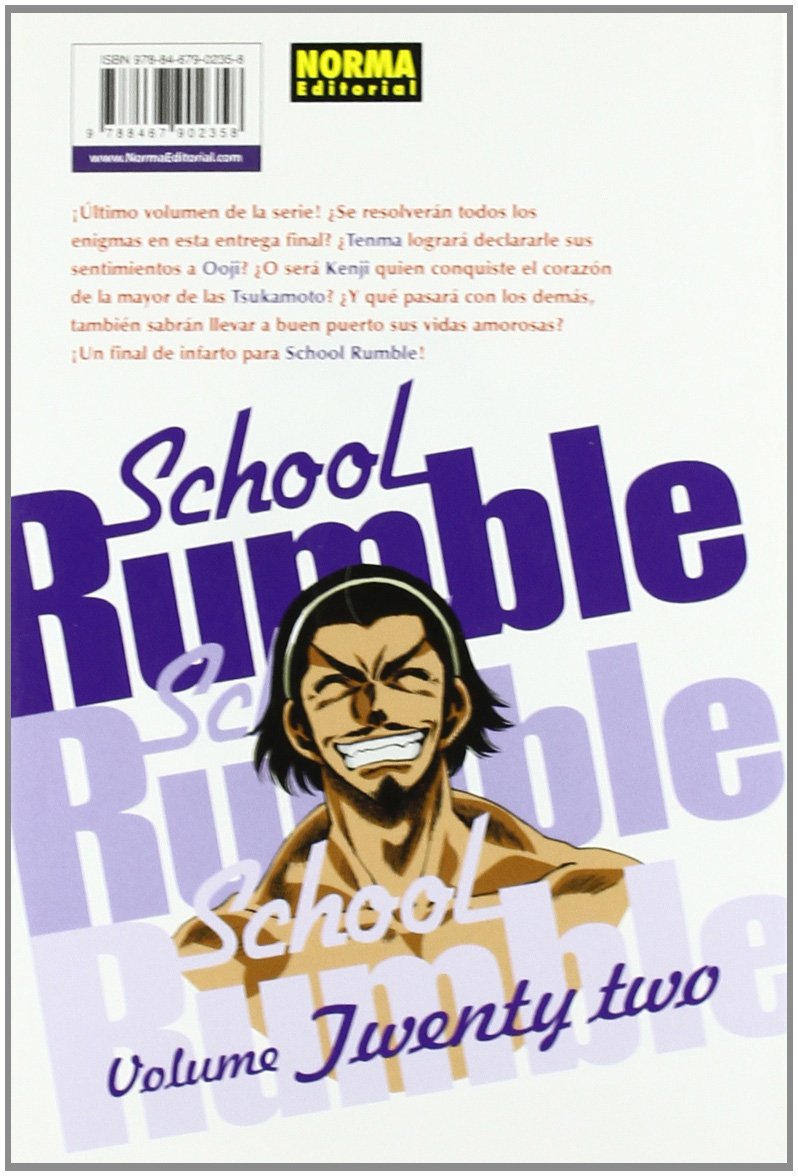 SCHOOL RUMBLE 22 ultim nº