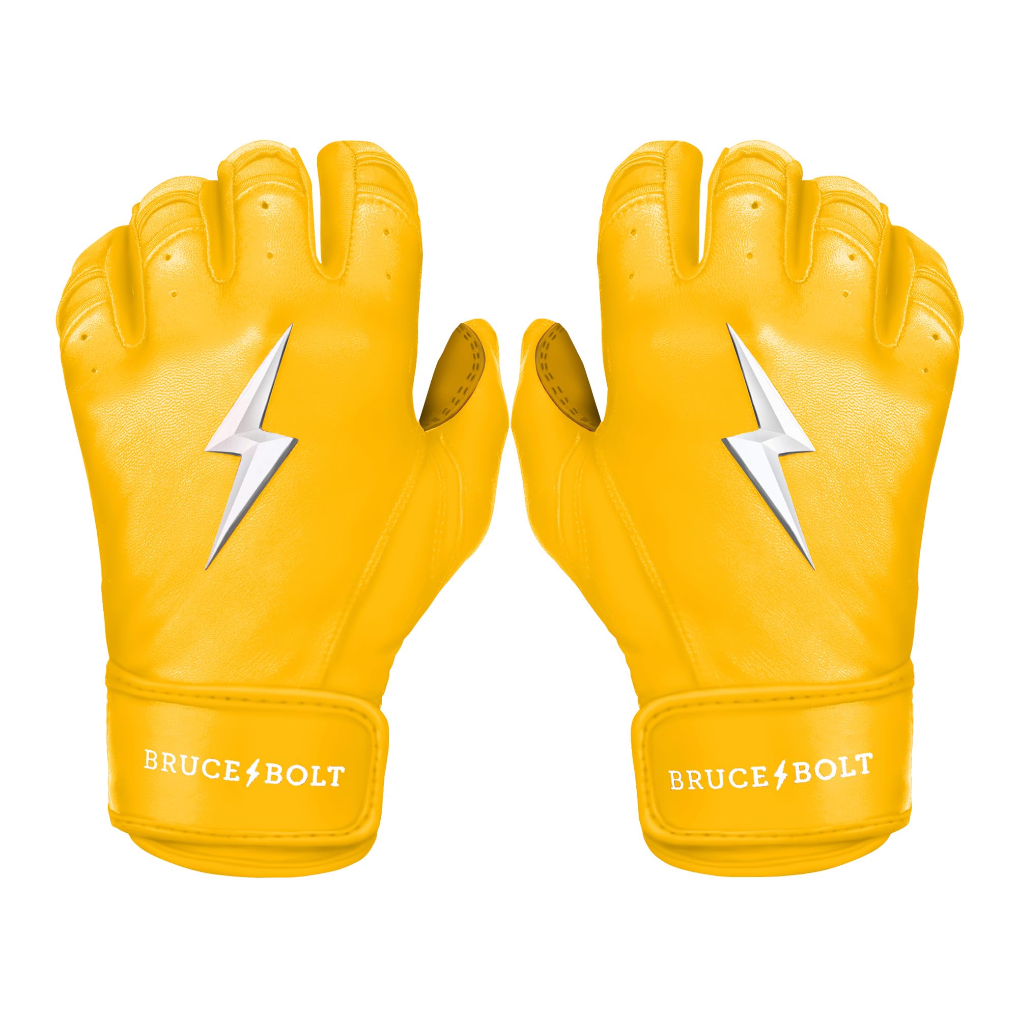 BRUCE BOLT Original Series Short Cuff Batting Gloves - Multiple Colors - Adult & Youth Sizes
