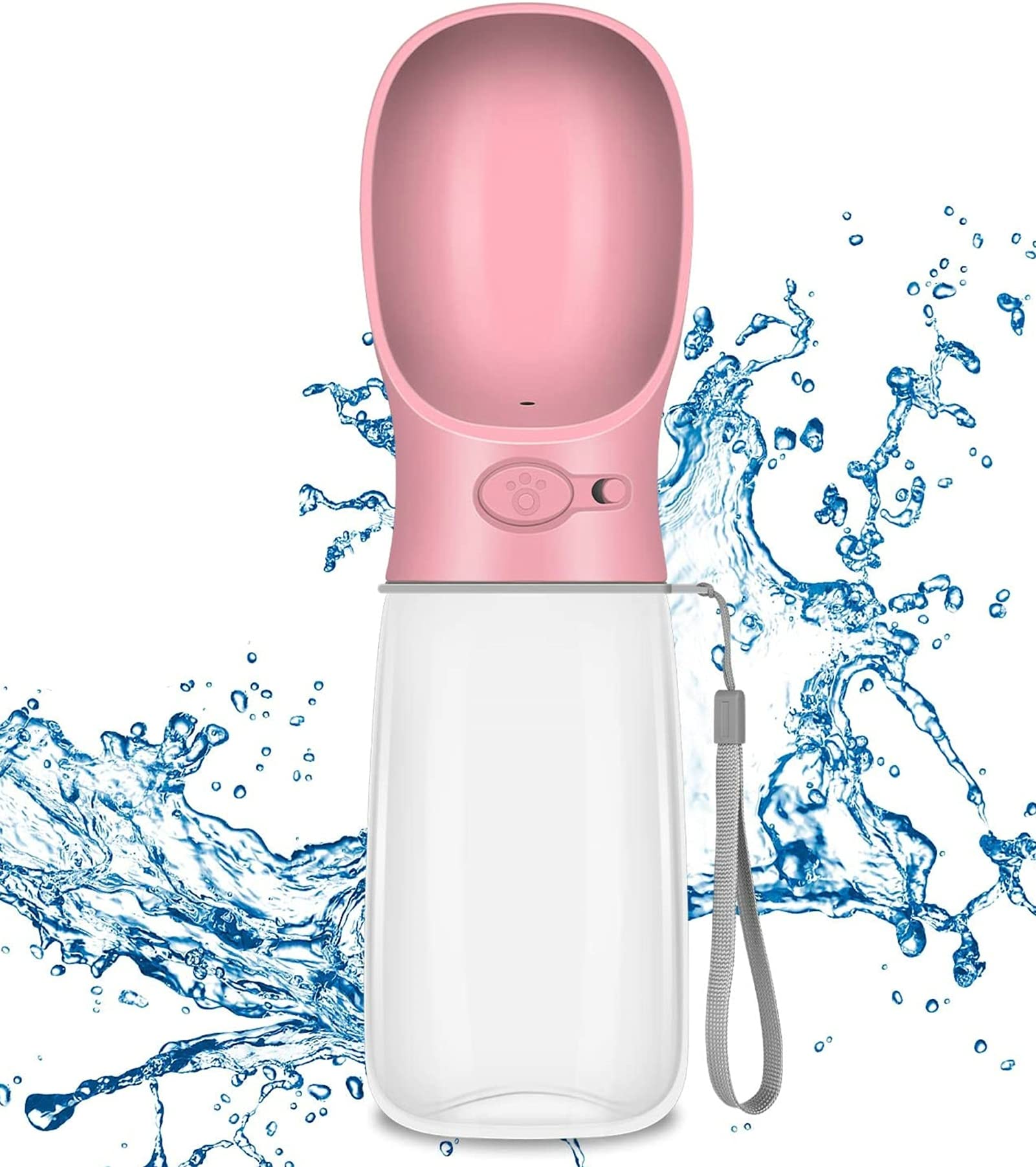 DEYACE Dog Water Bottle, 12-18OZ Leak Proof Portable Dog Water Bottles for Walking, Doggie Puppy Travel Water Bottle