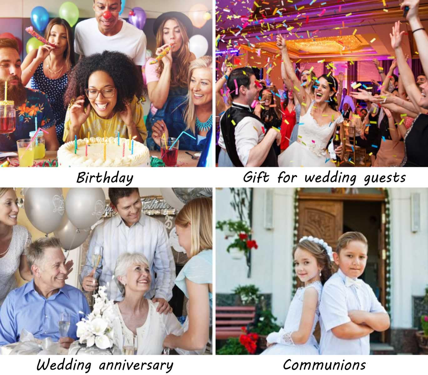 50 bolígrafos de boda blancos grabados personalizados. Cualquier texto que quieras. Para diversas ocasiones: souvenirs para invitados de boda, comuniones, bautizos, cumpleaños, aniversarios.