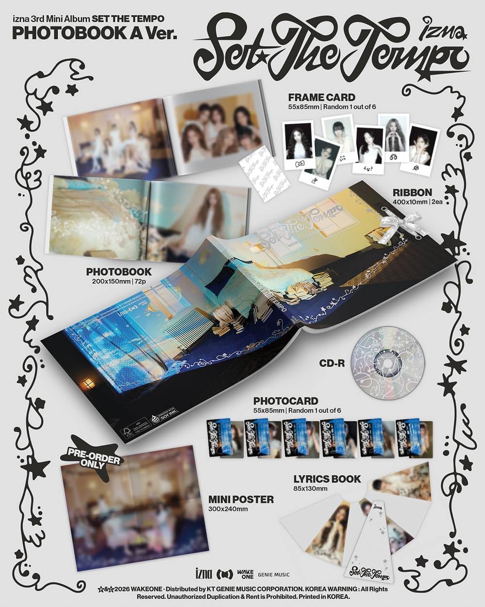 Amazon.co.jp: izna (イズナ) - 3rd Mini [ SET THE TEMPO ] 韓国盤