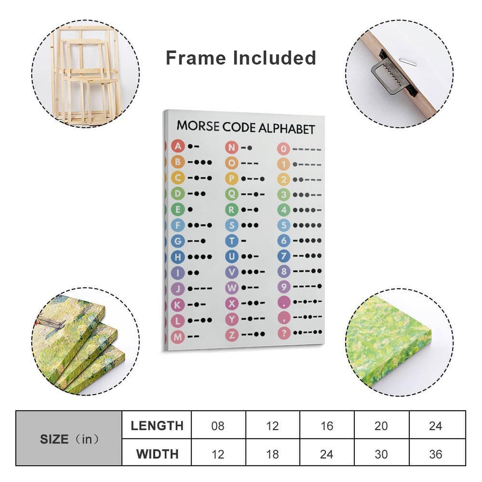 Morse Code Poster Morse Alphabet Chart For Homeschool Classroom