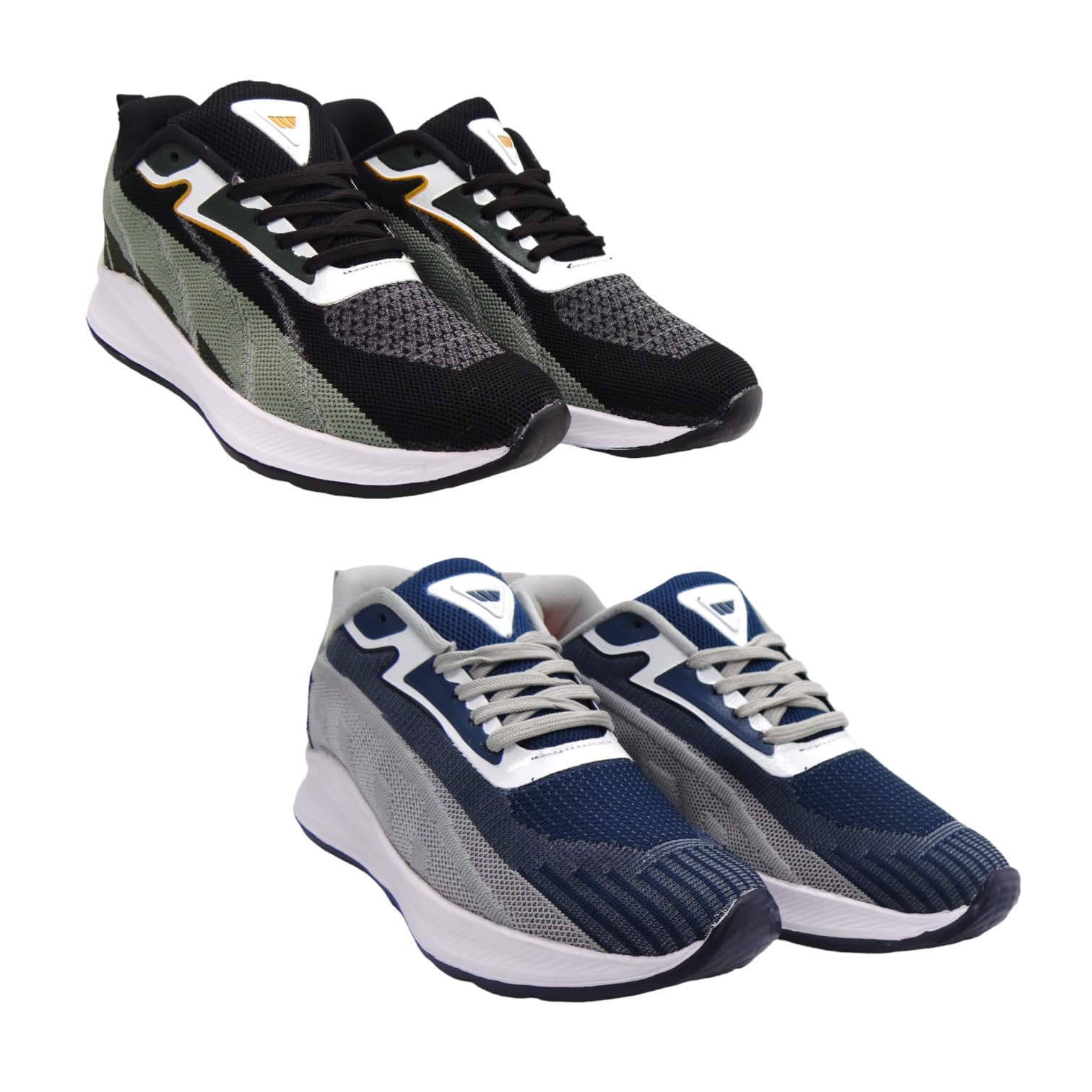 Walksmen Combo Pack of 2 Mens Sports Shoes Running Shoes (Pine/Grey/Olive/Black, UK Footwear Size System, Adult, Men, Numeric, Medium, 8) (B0D93NP5ND) Amazon Price History, Amazon Price Tracker