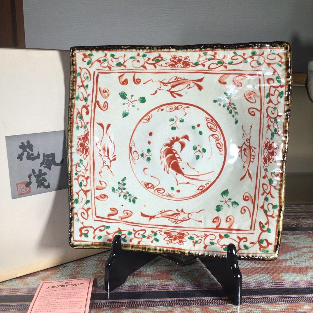 つみき (龍峰) 花風流 『古赤絵 正角盛鉢』 大鉢2025年最新】