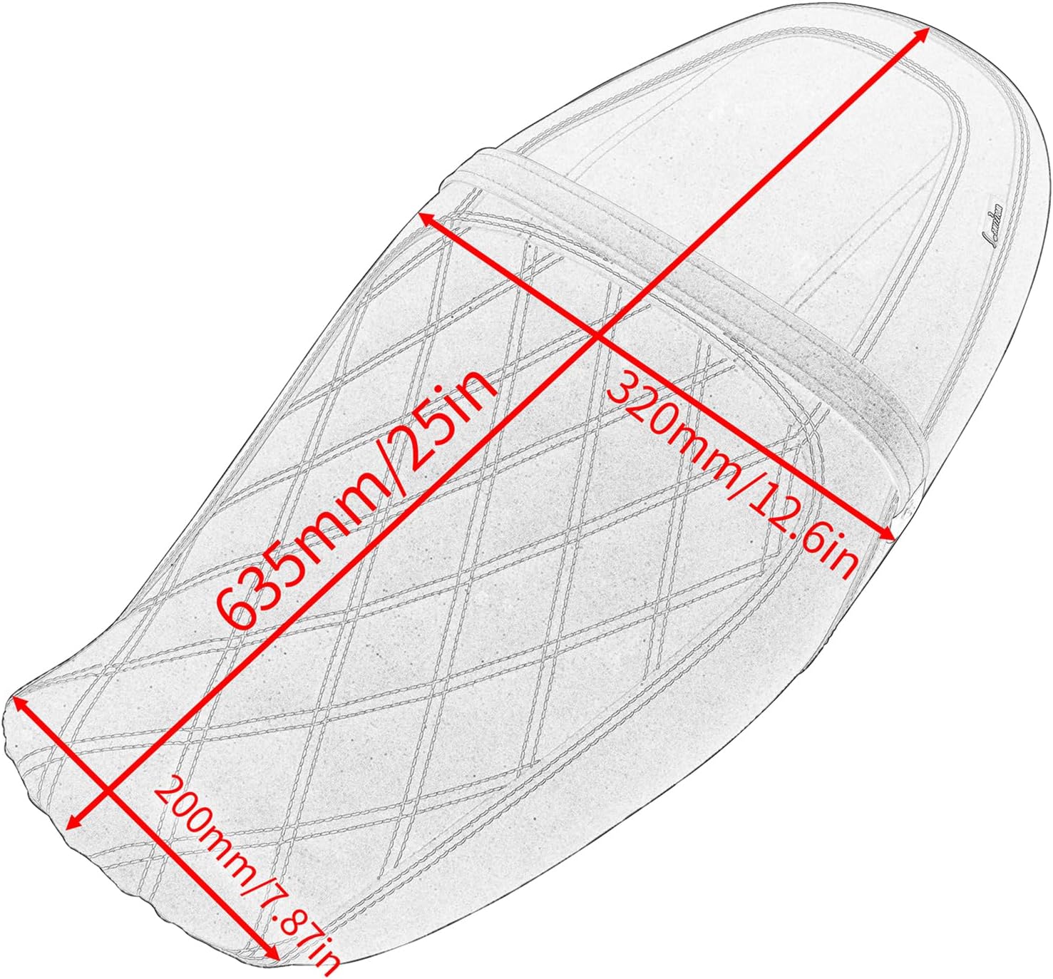 Motorcycle Low-Profile Comfort Saddle Seat Fit for Z900RS Z900 RS 2018 2019 2020 2021 2022 2023 2024 2025, 2-Up Complete One-Piece Dual Cushion Pillion Pad, Black