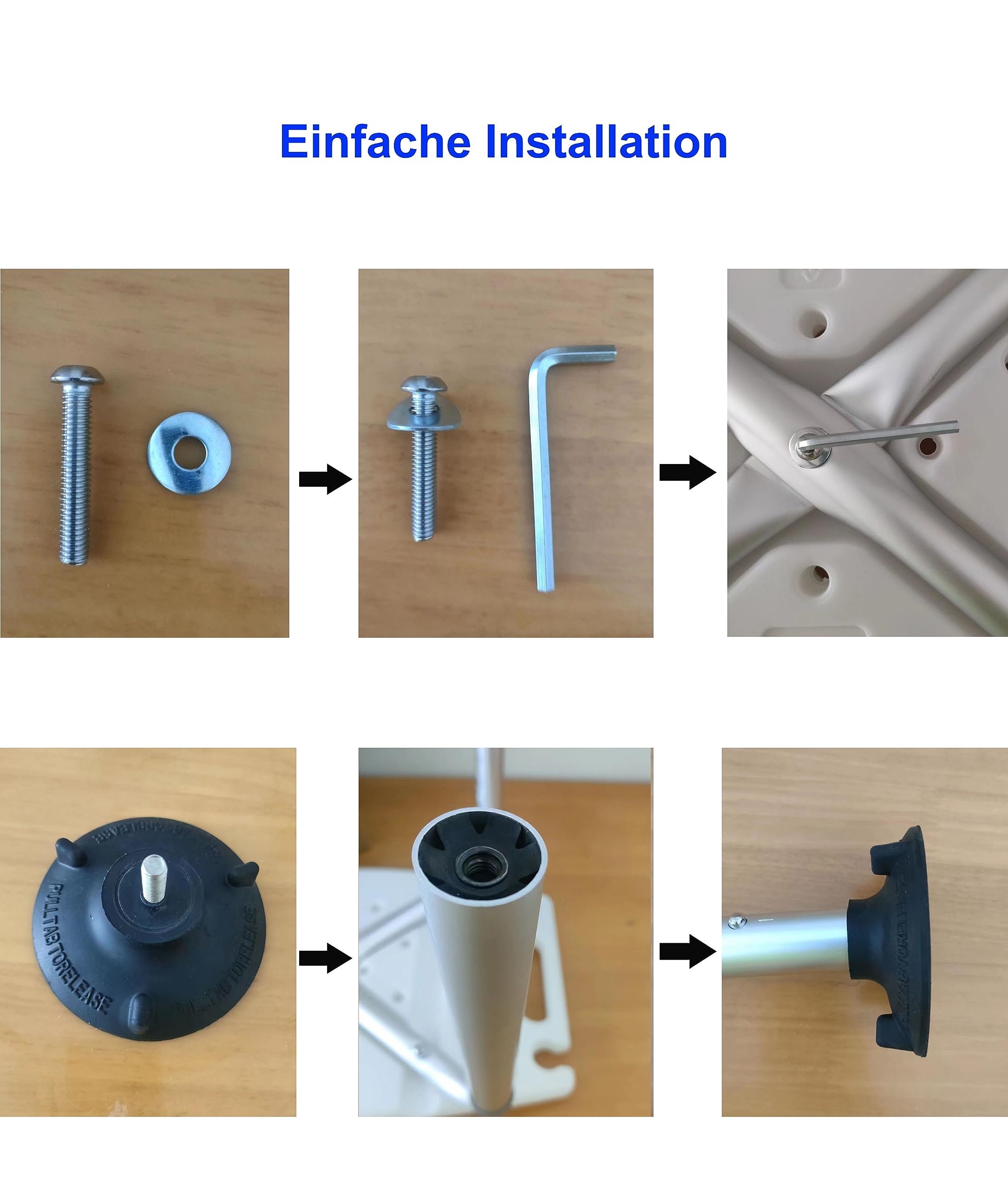 Adjustable Bath Chair,Höhenverstellbar Duschhocker, Anti-Rutsch Badsitz Duschhilfe Duschsitz,150KG Kapazität