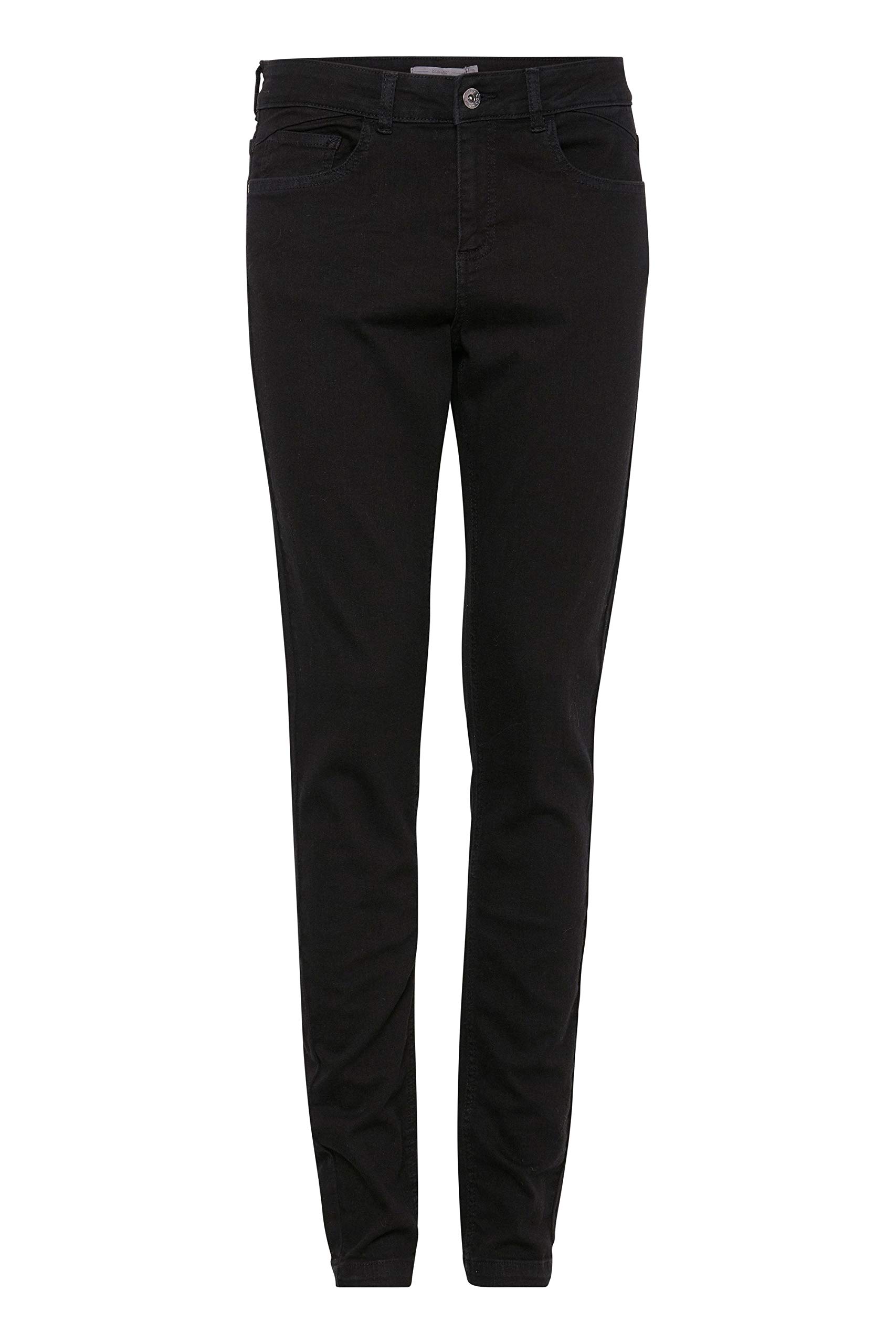 b.young Women's Lola Luni Slim Jeans, Black, Size 27, Regular Waist