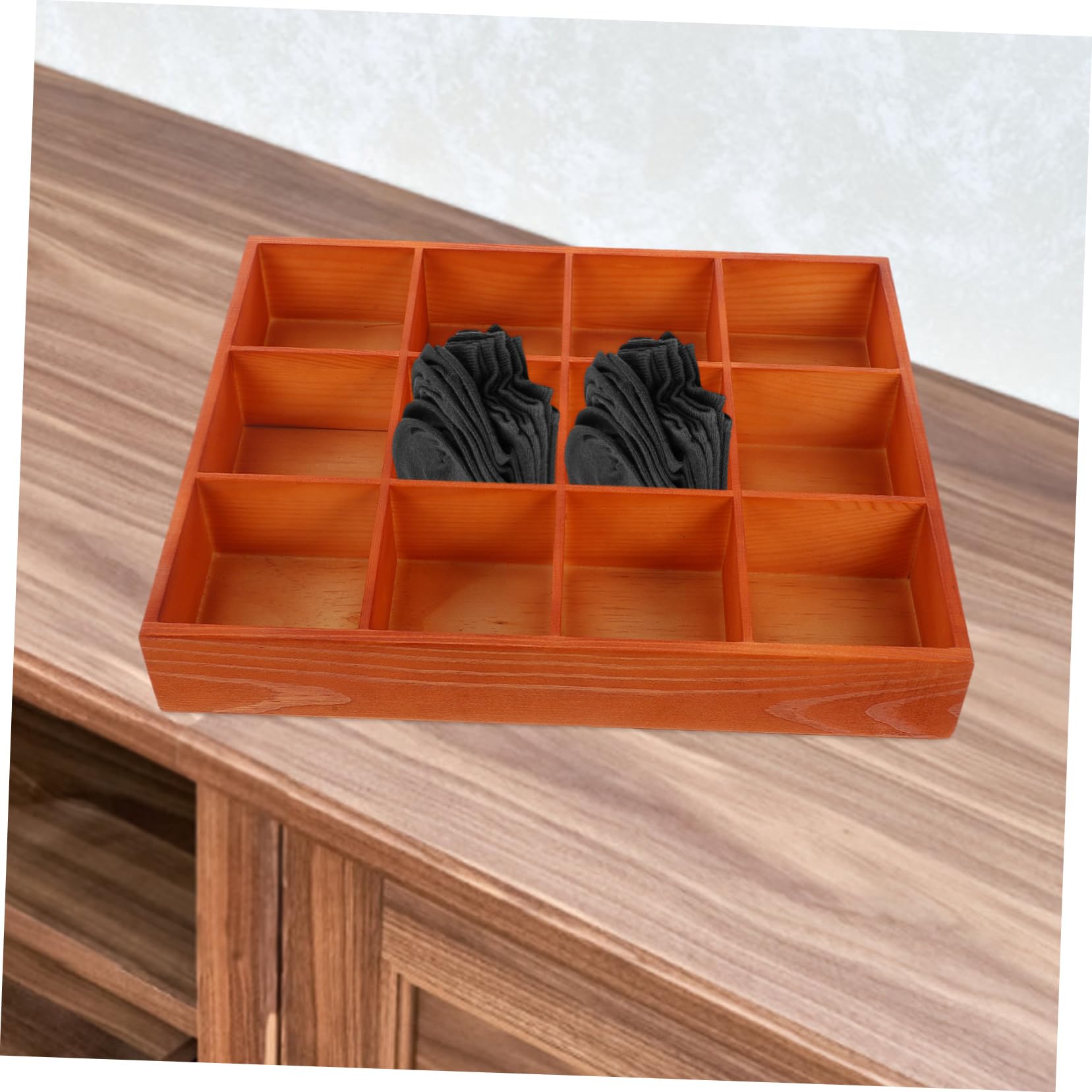 ULTECHNOVO Organizer Per Scomparti Per Calzini e Biancheria Intima Vassoio Diviso Per Gioielli e Alimenti Contenitore Per Tè e Oggetti