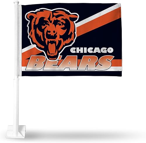 Vista 415 de Rico Industries NFL - Bandera de doble cara para automóvil, accesorio para auto