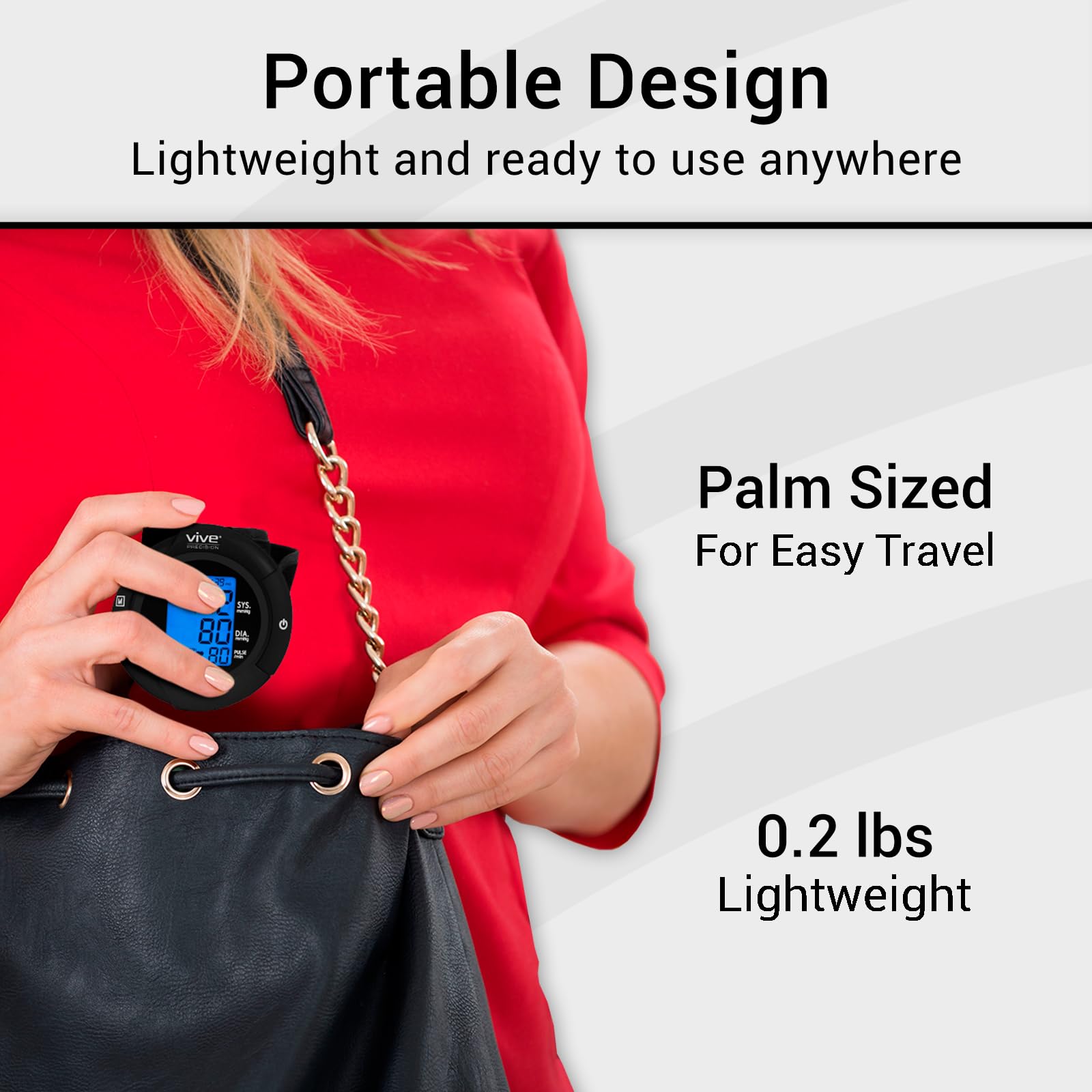 Smart Wrist Blood Pressure Monitor - Digital Automatic Accurate BP Cuff Machine for Irregular Heartbeat & Heart Rate Detection at Home - Portable Wireless Display for Adults, Pregnancy