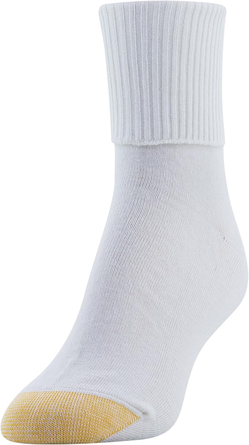 GOLDTOE Women's Classic Turn Cuff Socks (Multipairs) - Image 3