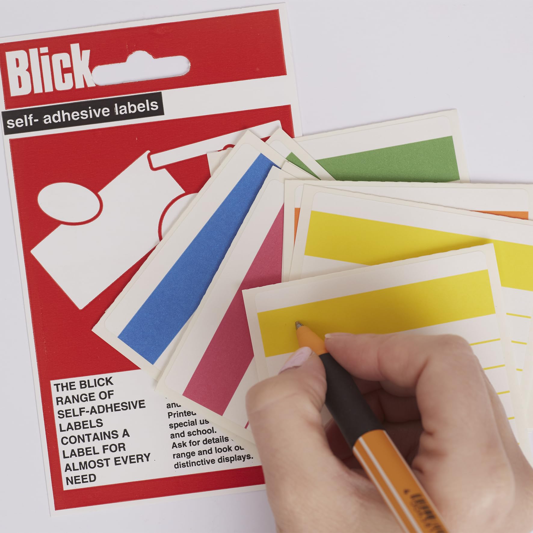 Blick Etiketten, selbstklebende Aufkleber, Diskette, 70 mm x 70 mm, 20 Etiketten, für Zuhause, Büro, Schule