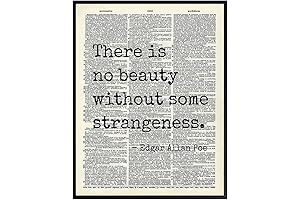 Edgar Allan Poe Movie Poster Collage, Retro Goth Wall Art