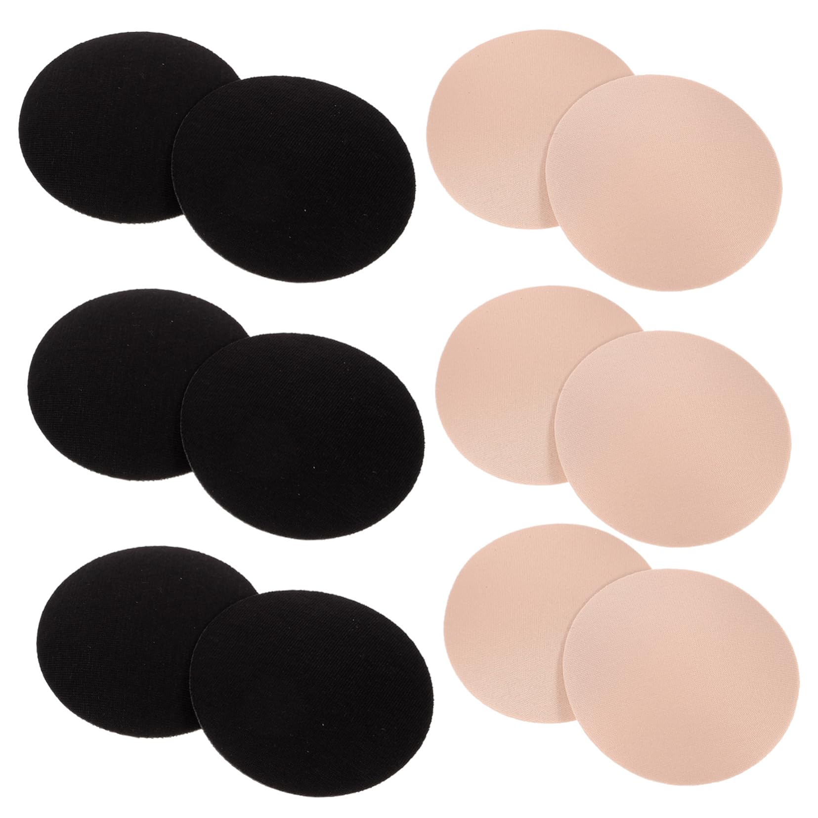 TENDYCOCO 6pairs Reusable Cotton Breast Pads Anti-chafing Nipple Covers for Nursing Invisible Prevent Leakage and Exposure Comfortable and Soft for Mothers
