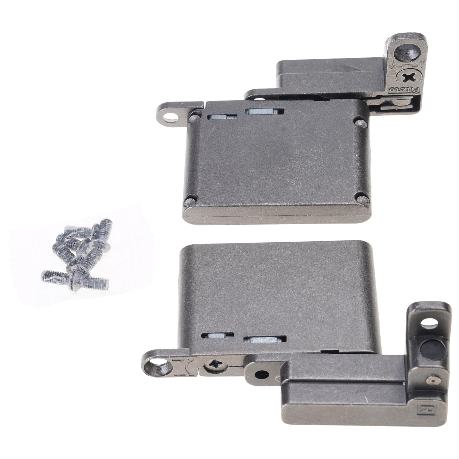 2Pcs Adjustable Aluminum Frame Door Hinge Hydraulic Damping Buffering Hinge Replacement Aluminum Frame Glass Door Glass