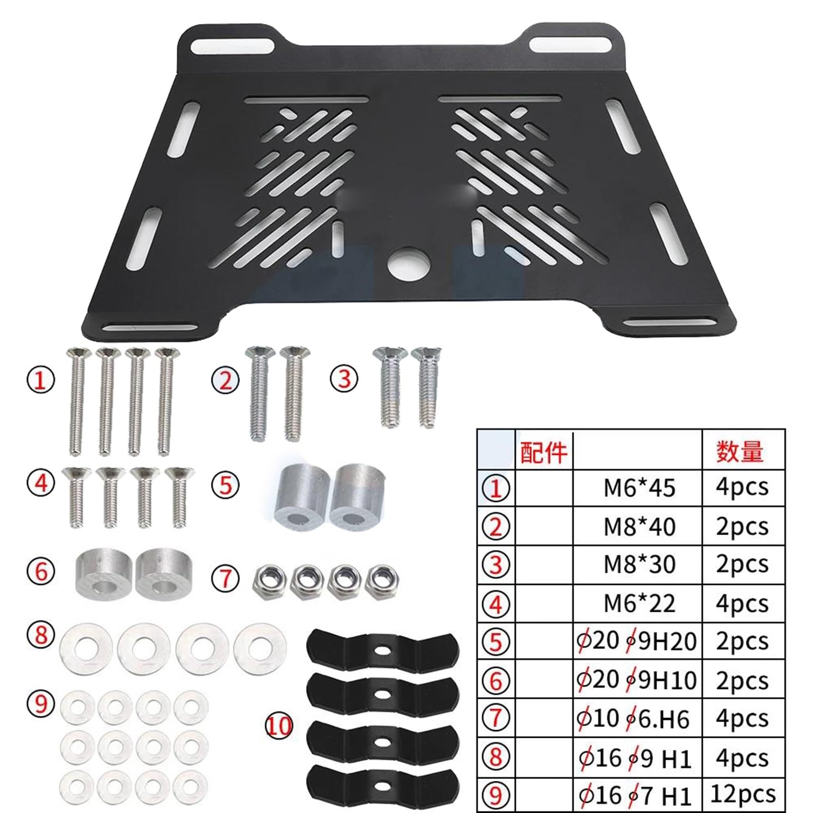 Motociclette Per Royal Per Enfield Himalayan Scram411 Scram 411 2022 2023 Portapacchi Posteriore Allargato Accessori