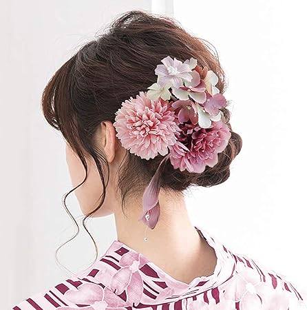 Amazon Co Jp 髪飾り 浴衣 クリップ ヘアアクセサリー 髪飾り 花 クリップ式 人気 髪飾り 振袖 古典 ヘアアレンジ ヘッドドレス 着物 髪飾り ヘアアクセサリー 髪飾り 着物 髪飾り 和装 袴 髪飾り 七五三 卒業式 結婚式 浴衣 レディース ローズレッド ビューティー