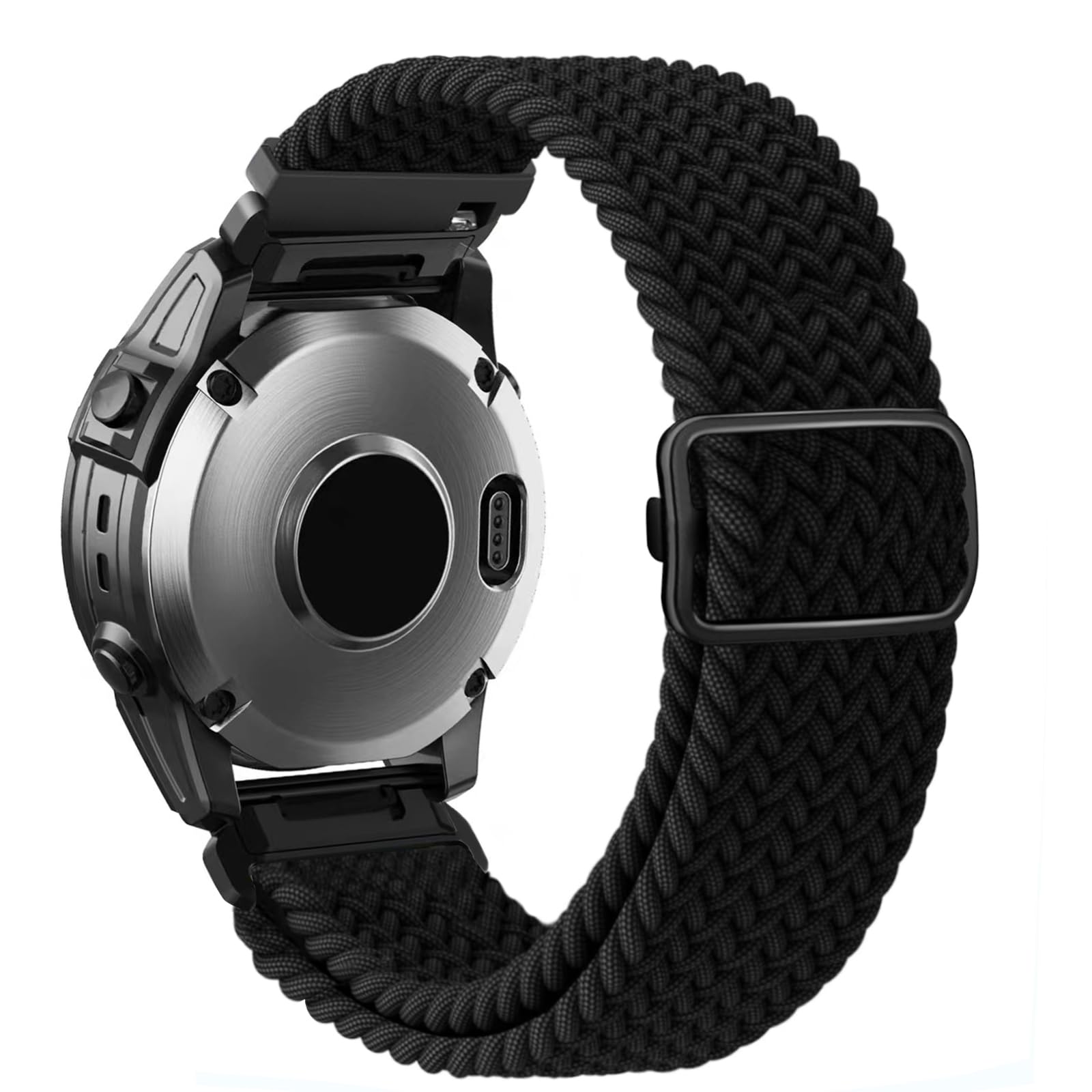 TUCOMO Nylon Braided Bracelet Compatible with Garmin Fenix 7S / Fenix 6S / Descent Mk2S
