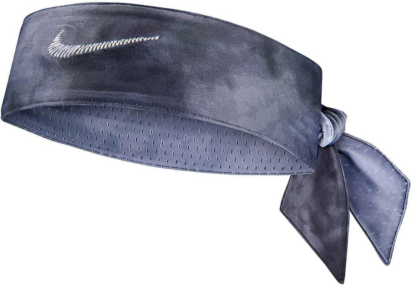 Nike Men`s Dri-FIT Reversible Head Tie (One Size, Grey(N1003038-521)/W)