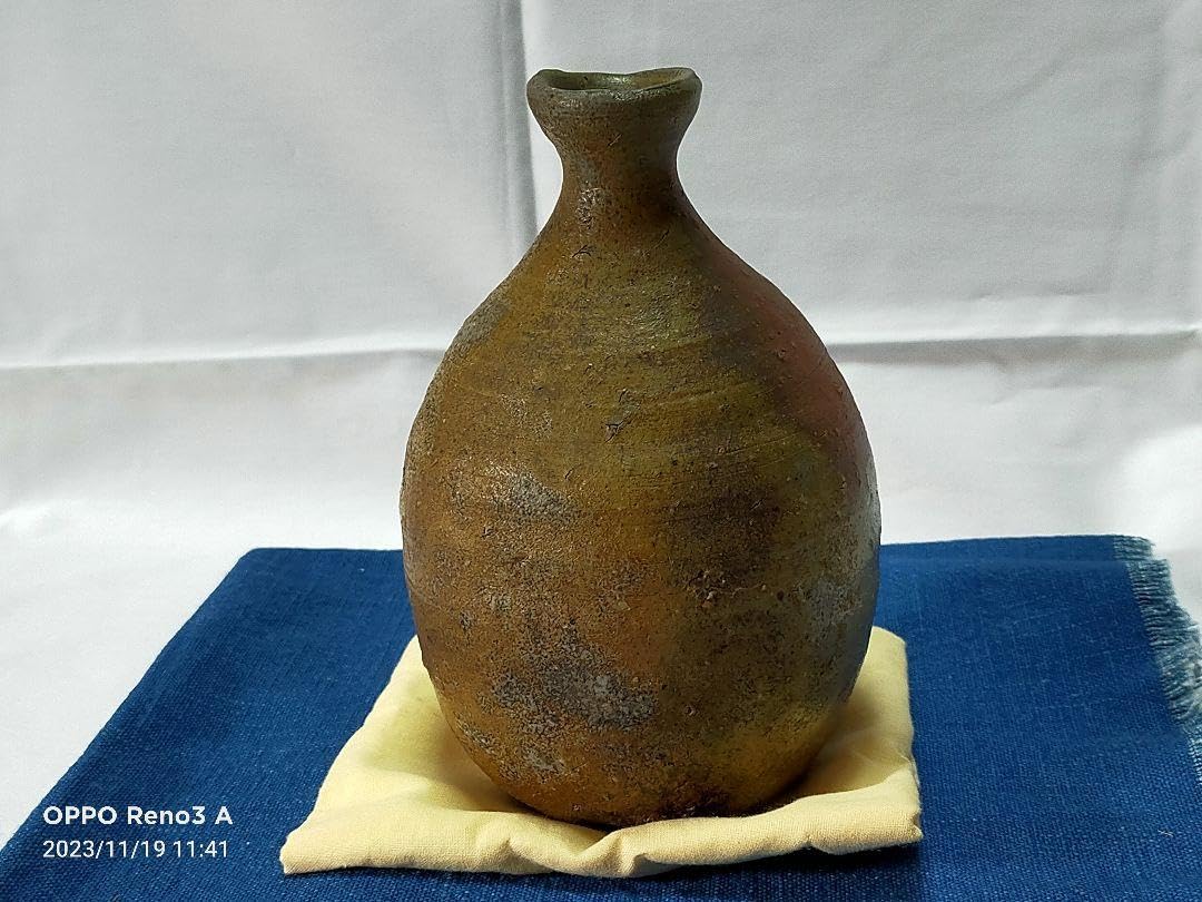 備前焼 金重素山作 備前徳利/徳利 金重素山 作 「備前緋襷徳利」 ～備前焼専門卸小売店 川口陶楽苑～