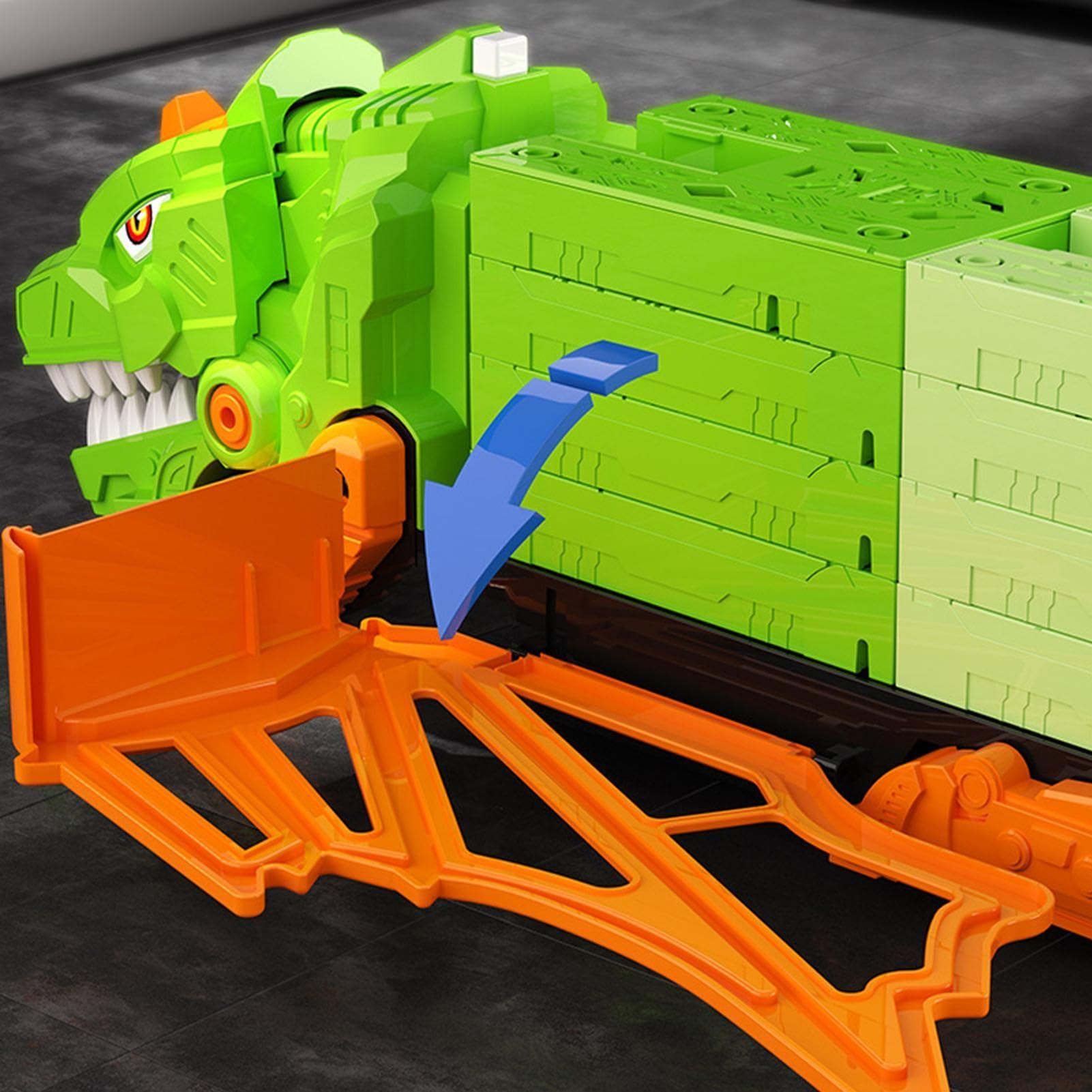 Pista Dinosauri Giocattoli Interattivo Flessibile DIY Educativo | Pista Da Corsa Dinosauri Giocattolo Per Bambini, Da Interno, Giardino, Casa, Regalo Di Compleanno E Viaggio