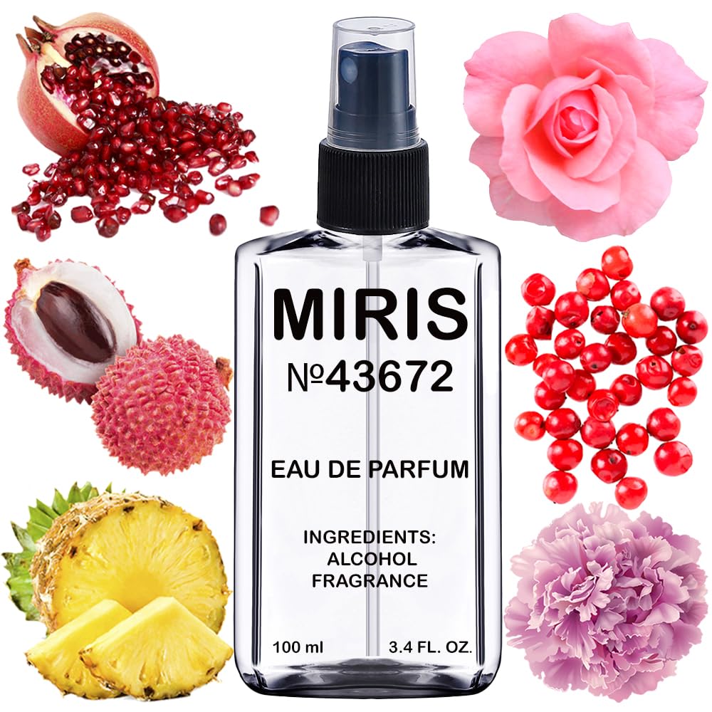 MIRIS No. 43672, Inspired by Envy Me, Long-Lasting Eau de Parfum for Women, Spray 3.4 Fl Oz / 100 ml