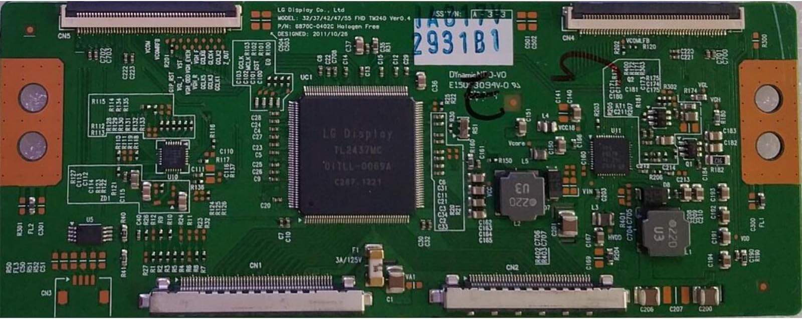 New Tcon Board lg tv 6870C-0402C LC32/37/42/47/55 FHD TM240 LG Logic Board (TCON 6870C-0402C)