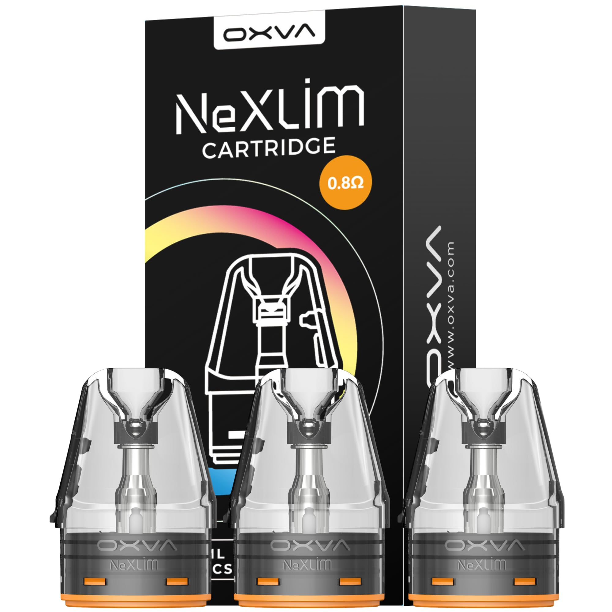 Oxva Nexlim Pods 0.8 XL for Oxva NEXLIM Kit and NEXLIM GO Kits - 12W - 32W  - Pack